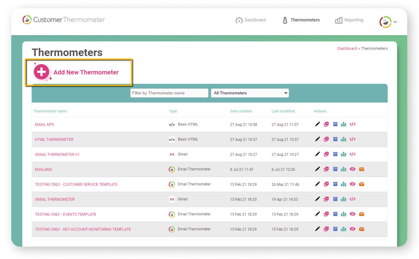 build an nps survey screenshot