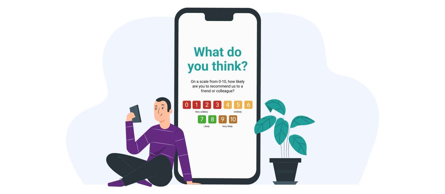 rating a product on your phone