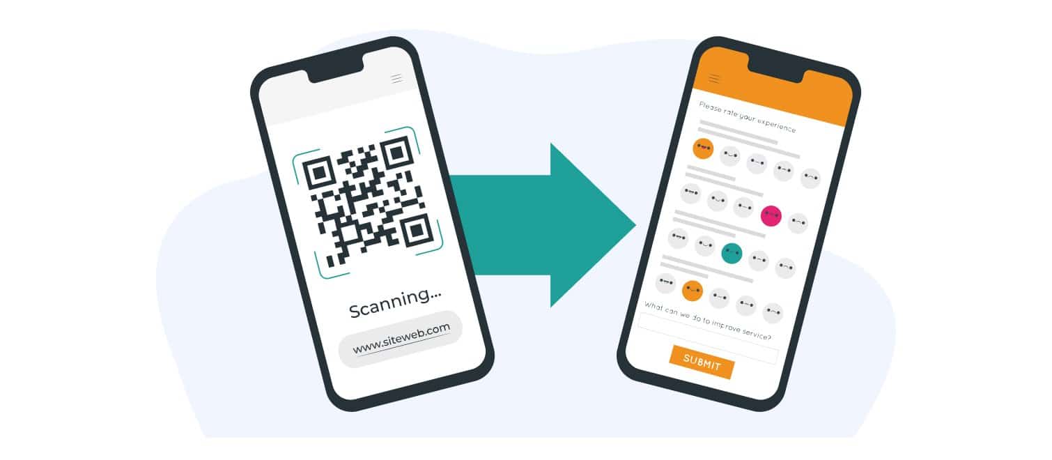 scanning QR codes