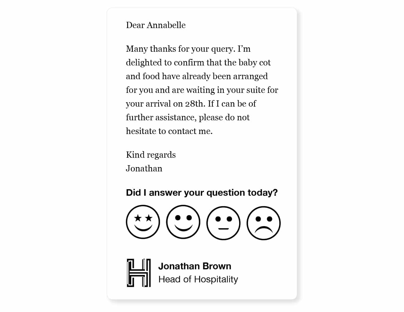 responsive email signature example