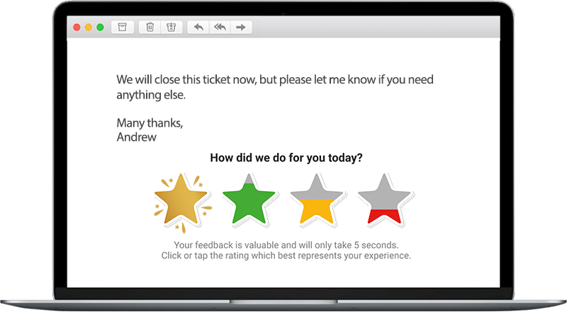 salesforce customer survey satisfaction example