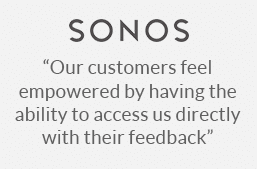 Sonos - another happy Customer Thermometer customer